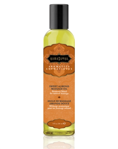 Kama Sutra - Aromatic Massage Oil - Sweet Almond - 8 Fl. Oz. - Bath & Body