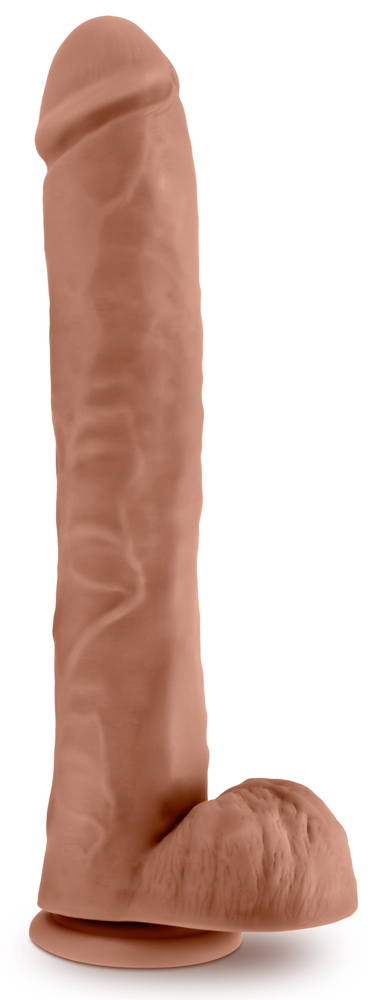 Blush - Au Naturel - Daddy - 14 Inch Dildo - Mocha - Dildos