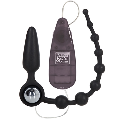 CalExotics - Booty Call Booty Double Dare - Black - Anal Toys & Stimulators