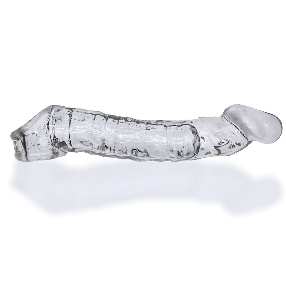 Oxballs - Oxballs Muscle Bandit Slimmest Muscle Cocksheath Clear - Penis Extension & Sleeves - TPE/TPR/Elastomers