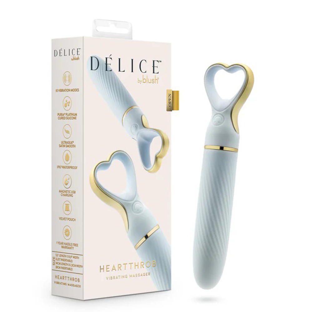 Blush - Delice Heartthrob Something Blue - Vibrators - Silicone