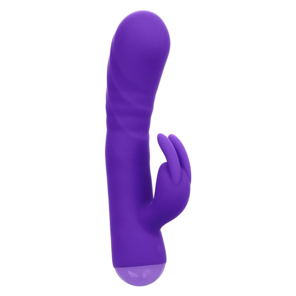 CalExotics - Extra Thicc Chubby Deep Thrust Bunny - Purple - Vibrators