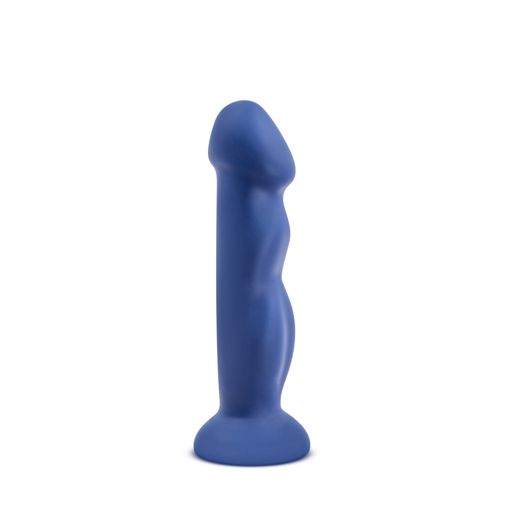 Blush - Avant D12 Suko 8 in. Dual Density Silicone Dildo Indigo - Dildos - Silicone