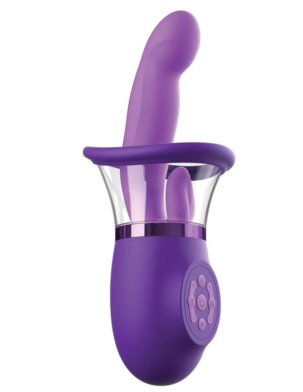Pipedream - Fantasy for Her Ultimate Pleasure Pro Plus - Purple - Vibrators - Silicone