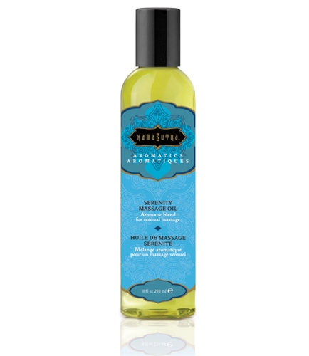 Kama Sutra - Aromatic Massage Oil - Serenity - 8 Fl. Oz. - Bath & Body