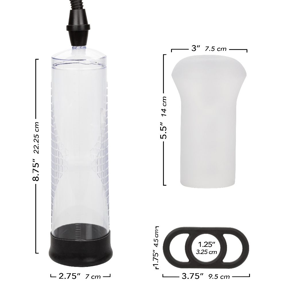 CalExotics - Peak Edging Kit - Black/clear - Pumps & Enlargers
