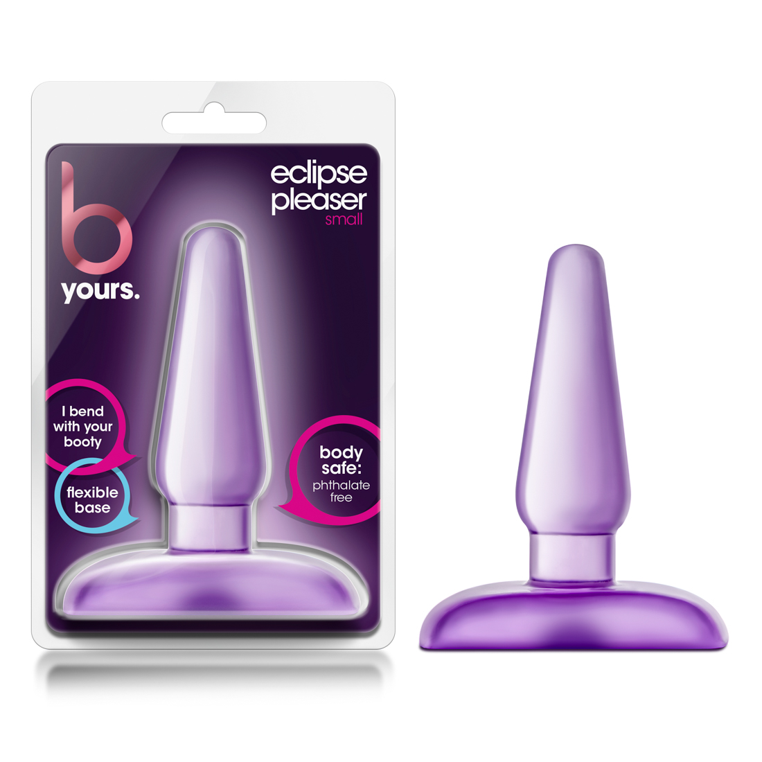 Blush - B Yours Eclipse Pleaser - Small - Purple - Anal Toys & Stimulators