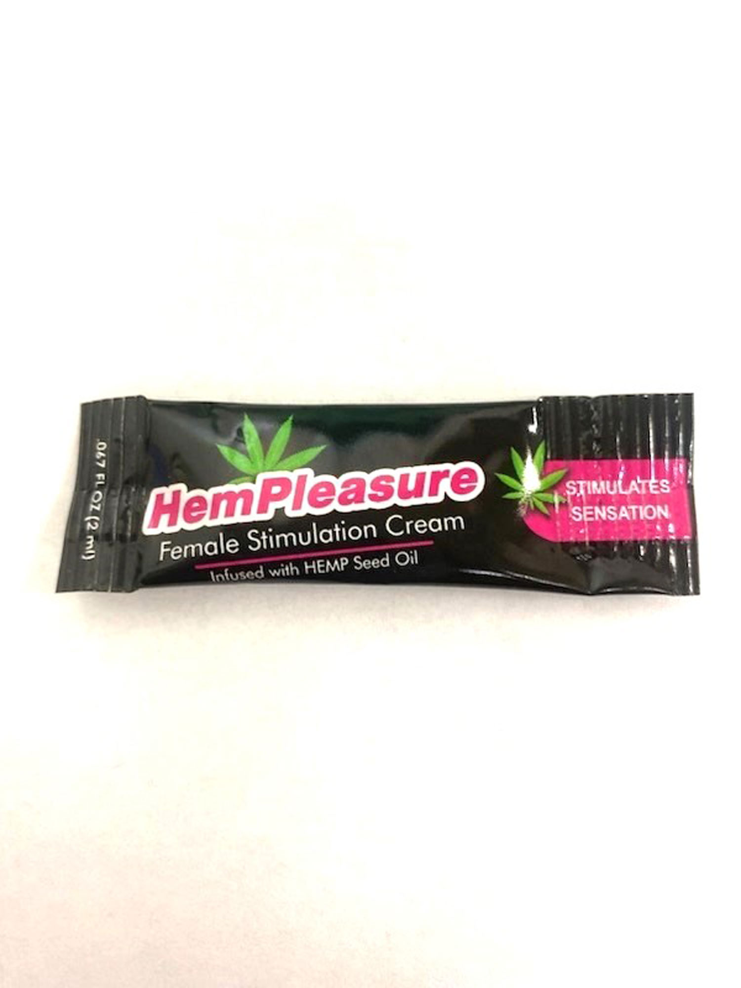 Body Action - Hempleasure for Women Sample Packet Single - Lubricants, Creams & Glides