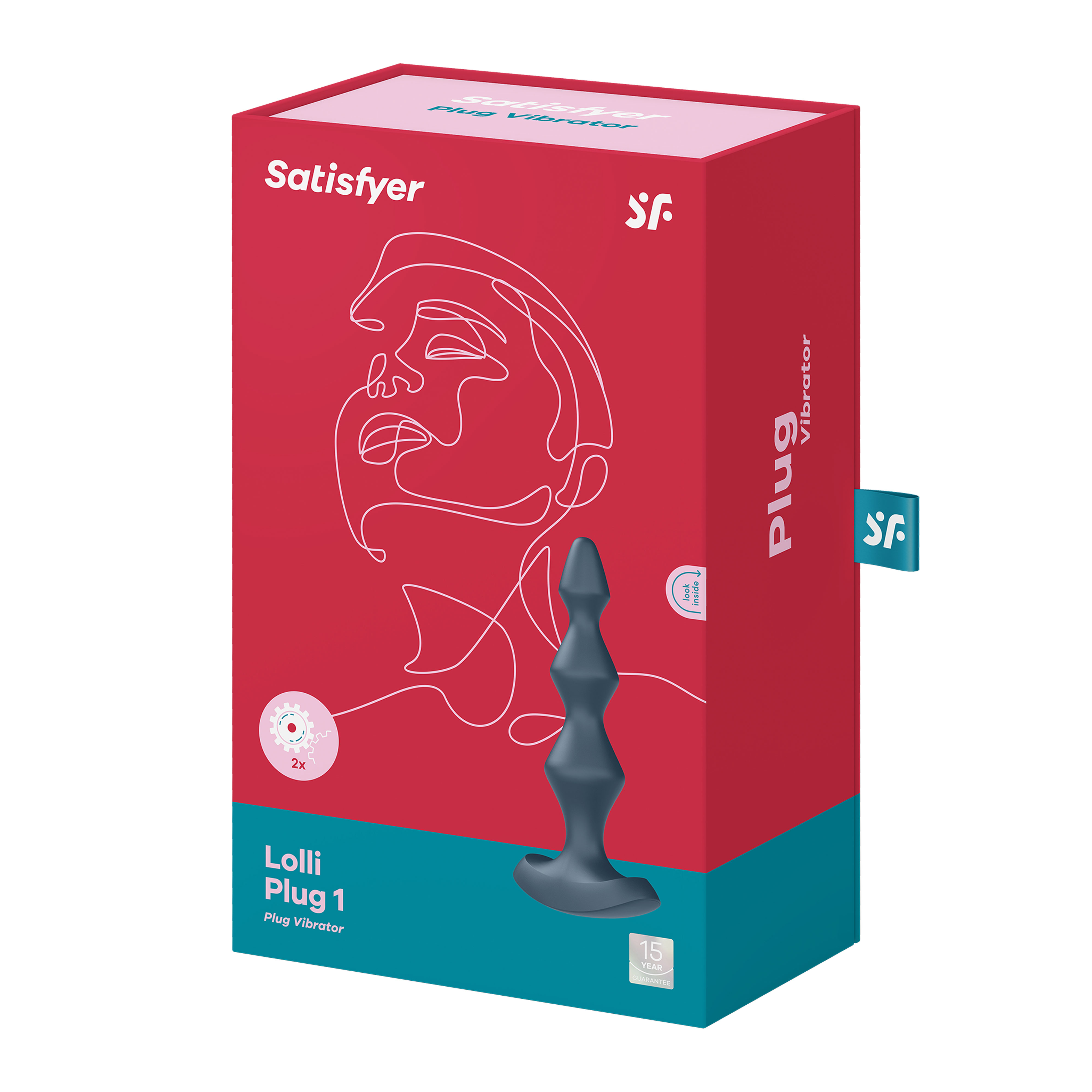 Satisfyer - Lolli Plug 1 - Dark Teal - Anal Toys & Stimulators