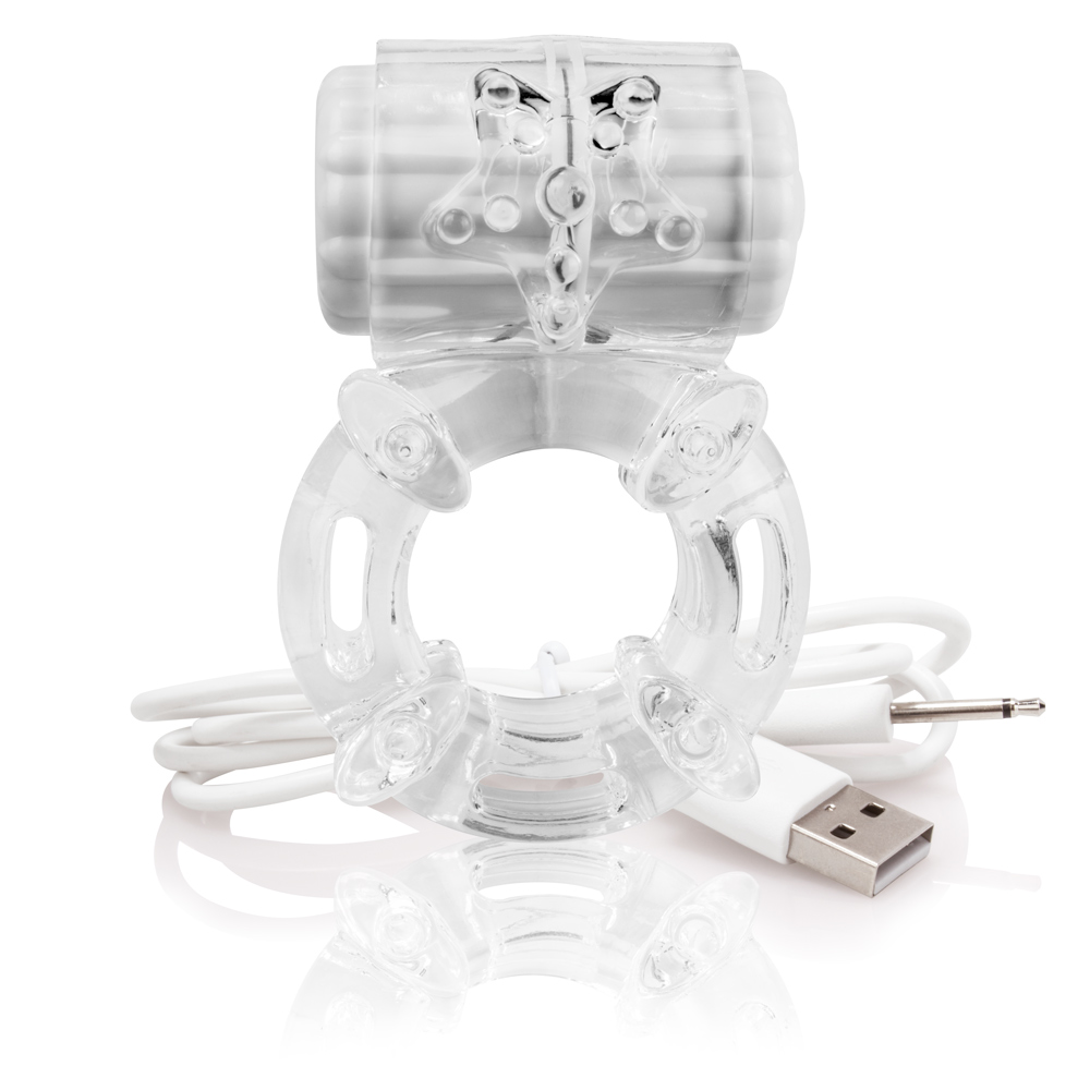 Screaming O - Charged Big O - Clear - Each - Cockrings