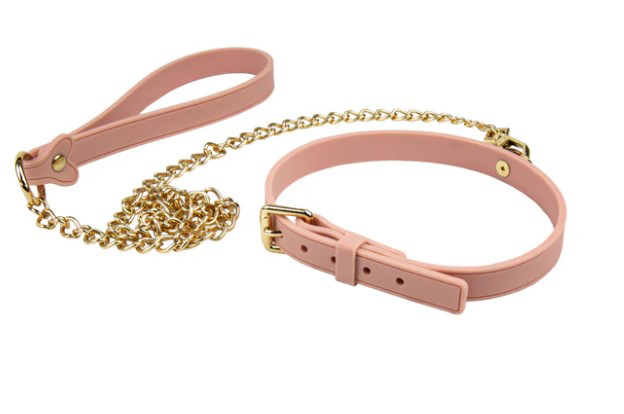 Blush - Temptasia Ardor - Collar and Leash - Pink - Bondage & Fetish Toys