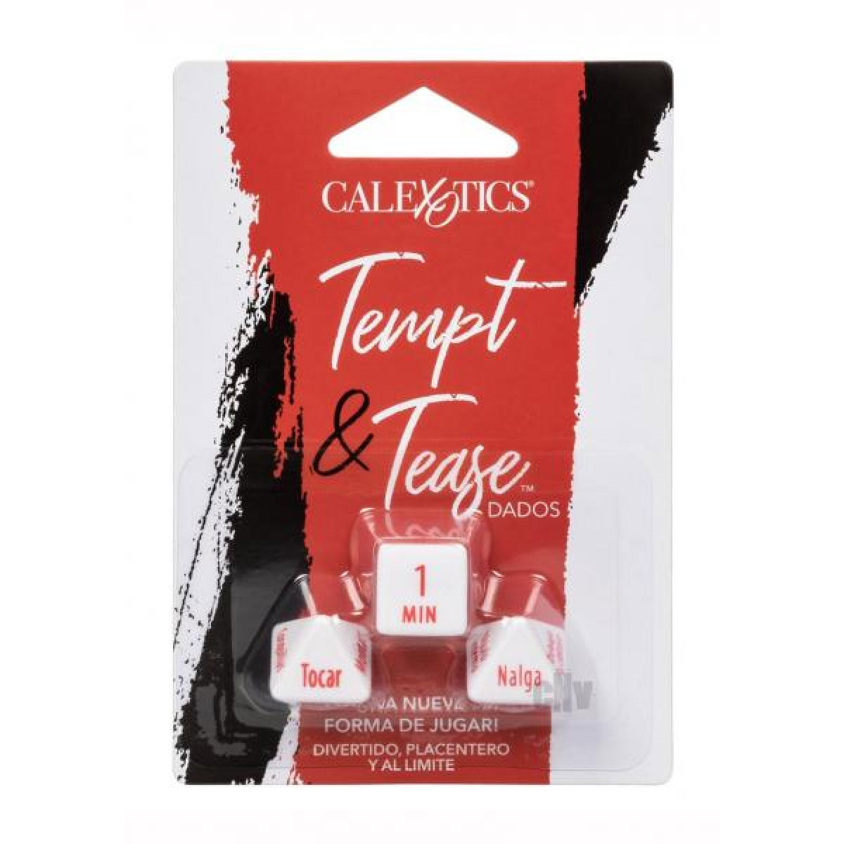 CalExotics - Tempt & Tease Dados - Spanish Version - Novelties & Games