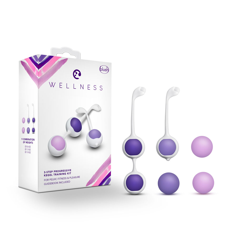 Blush Wellness Kegel Training Kit Purple