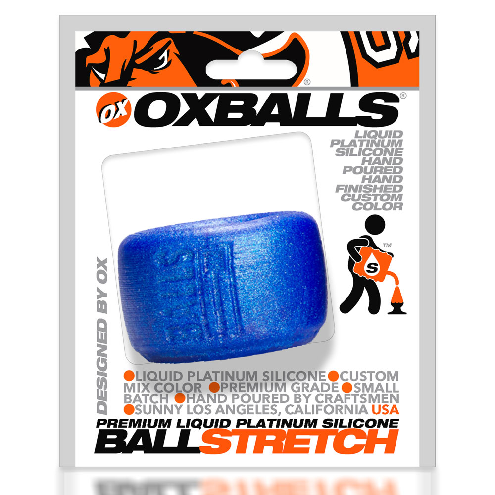 Oxballs - Balls-T Ballstretcher From Atomic Jock - Small - Blueballs - Cockrings