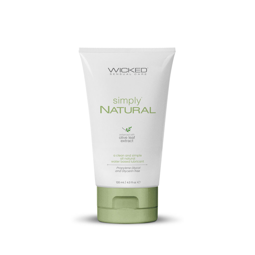 Wicked Sensual Care - Wicked 4oz Simply Natural - Lubricants, Creams & Glides