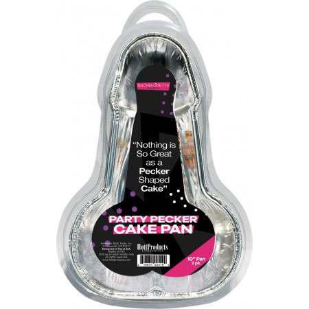 Hott Products - Peter Party Cake Pan 2 Pack - Medium - Bachelor & Bachelorette Items
