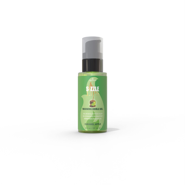 Sensuva - Sensuva Sizzle Lips Warming Gel Caramel Apple 2 oz. - Lubricants, Creams & Glides - Gel
