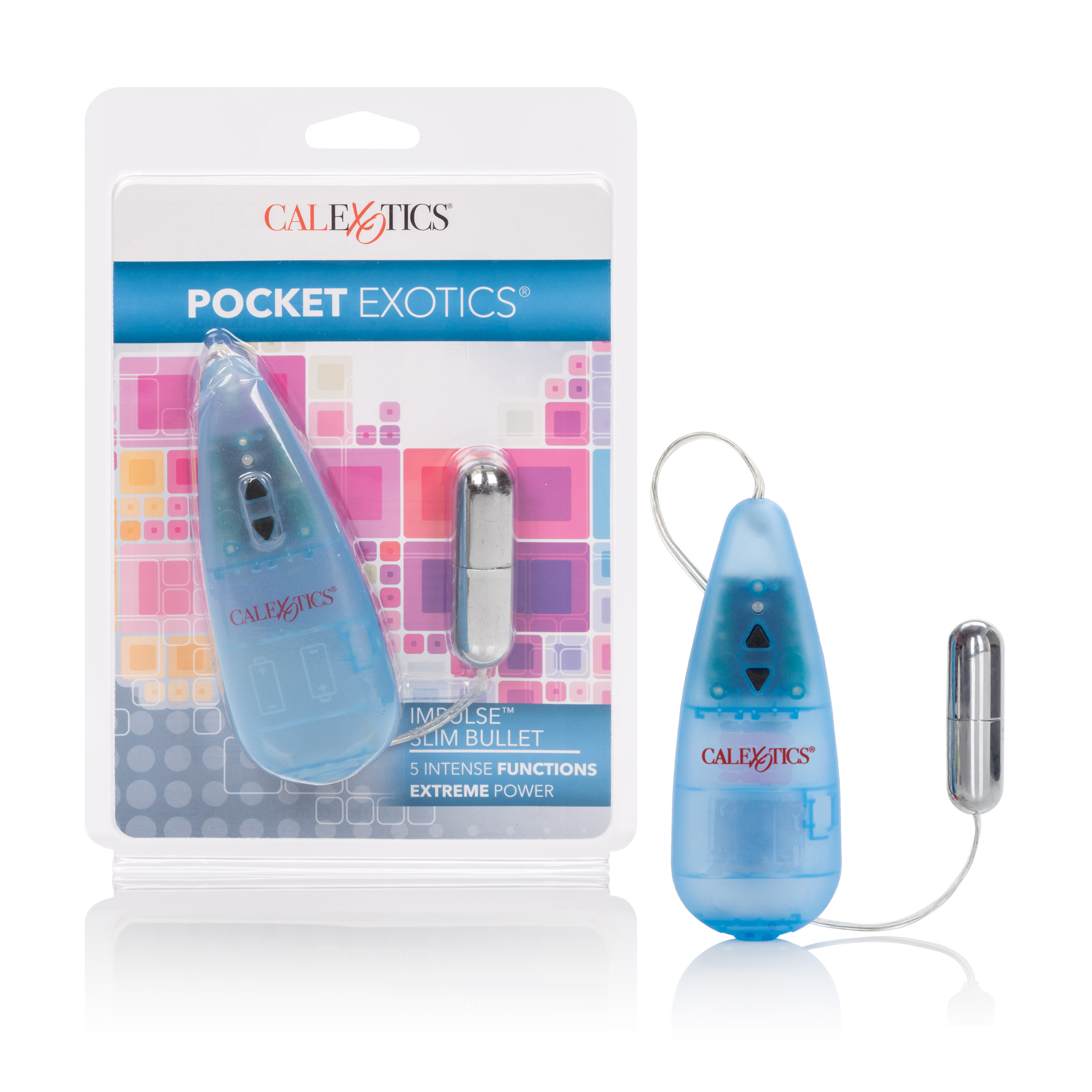 CalExotics - Pocket Exotics Impulse Slim Bullet - Clit Stimulators