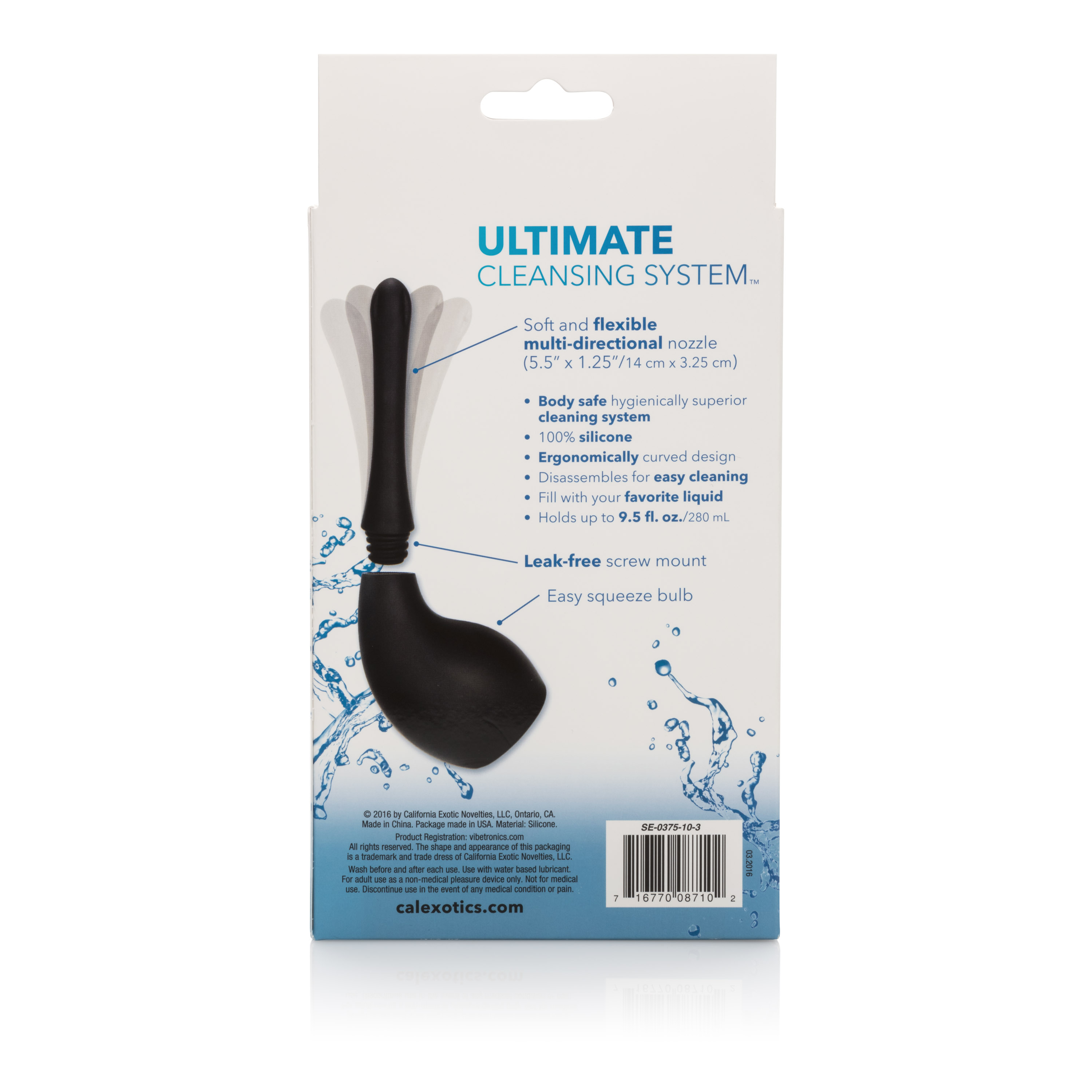 CalExotics - Ultimate Cleaning System - Black - Anal Toys & Stimulators