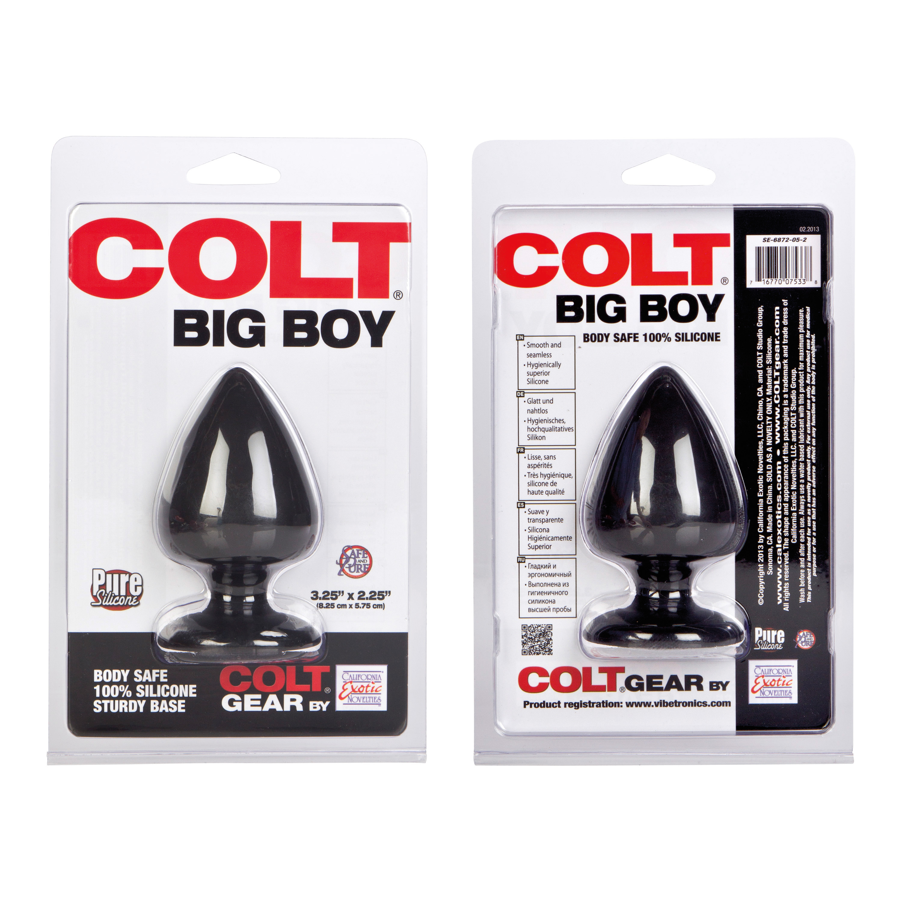 CalExotics - Colt Big Boy - Black - Anal Toys & Stimulators