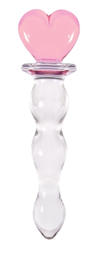 nsnovelties - Crystal Heart of Glass - Pink - Dildos