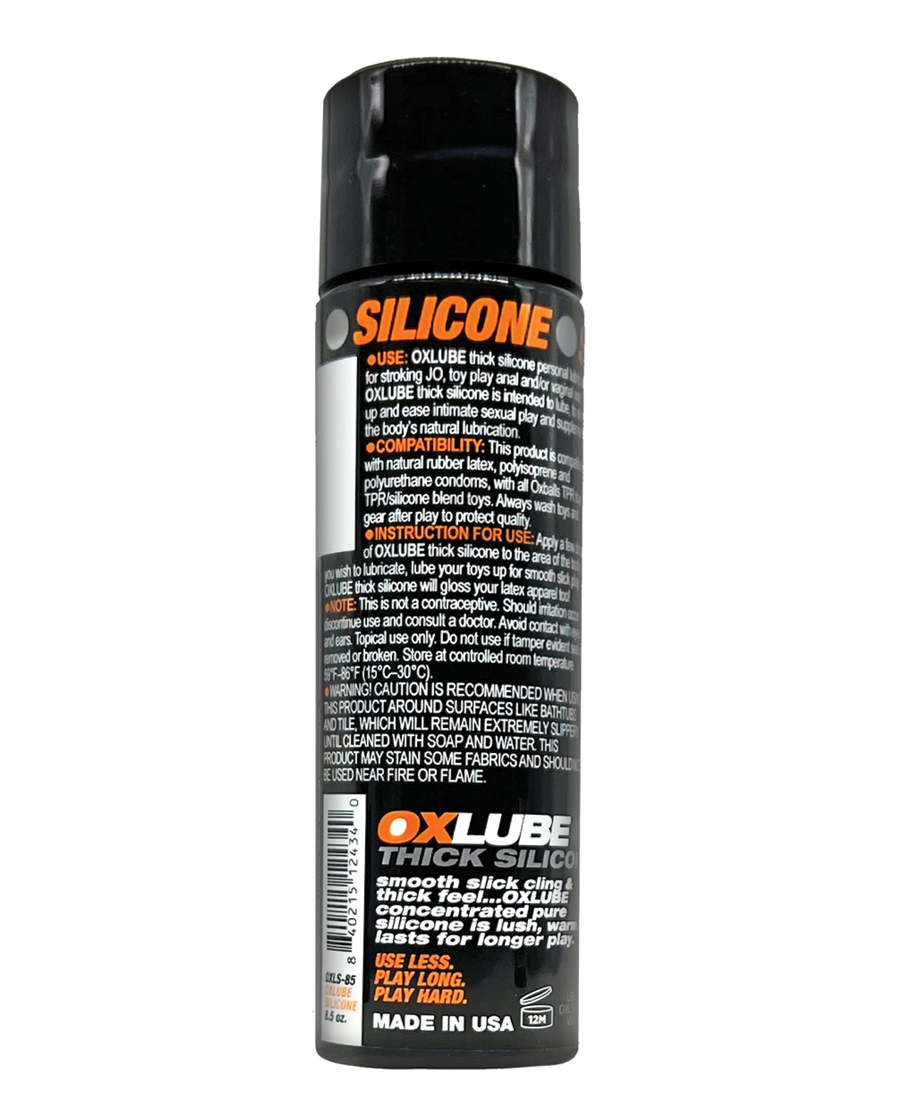Oxballs Oxballs THICK Silicone OXLube 4.4 oz.