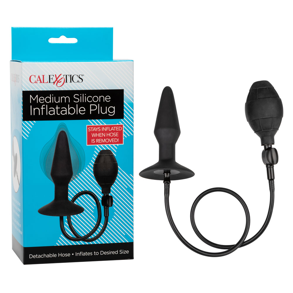 CalExotics - Medium Silicone Inflatable Plug - Anal Toys & Stimulators