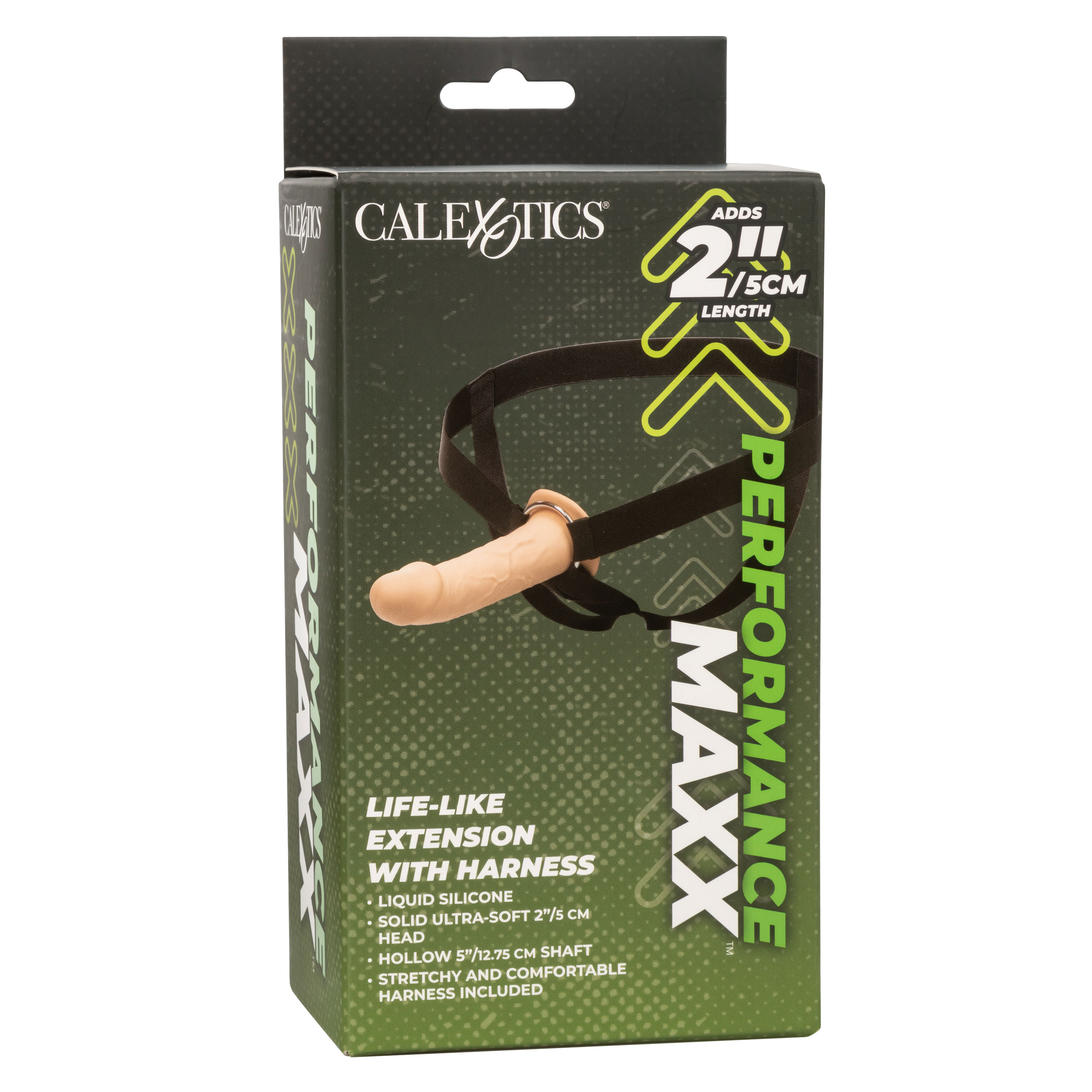 CalExotics - Performance Maxx Life-Like Extension With Harness - Ivory - Dildos