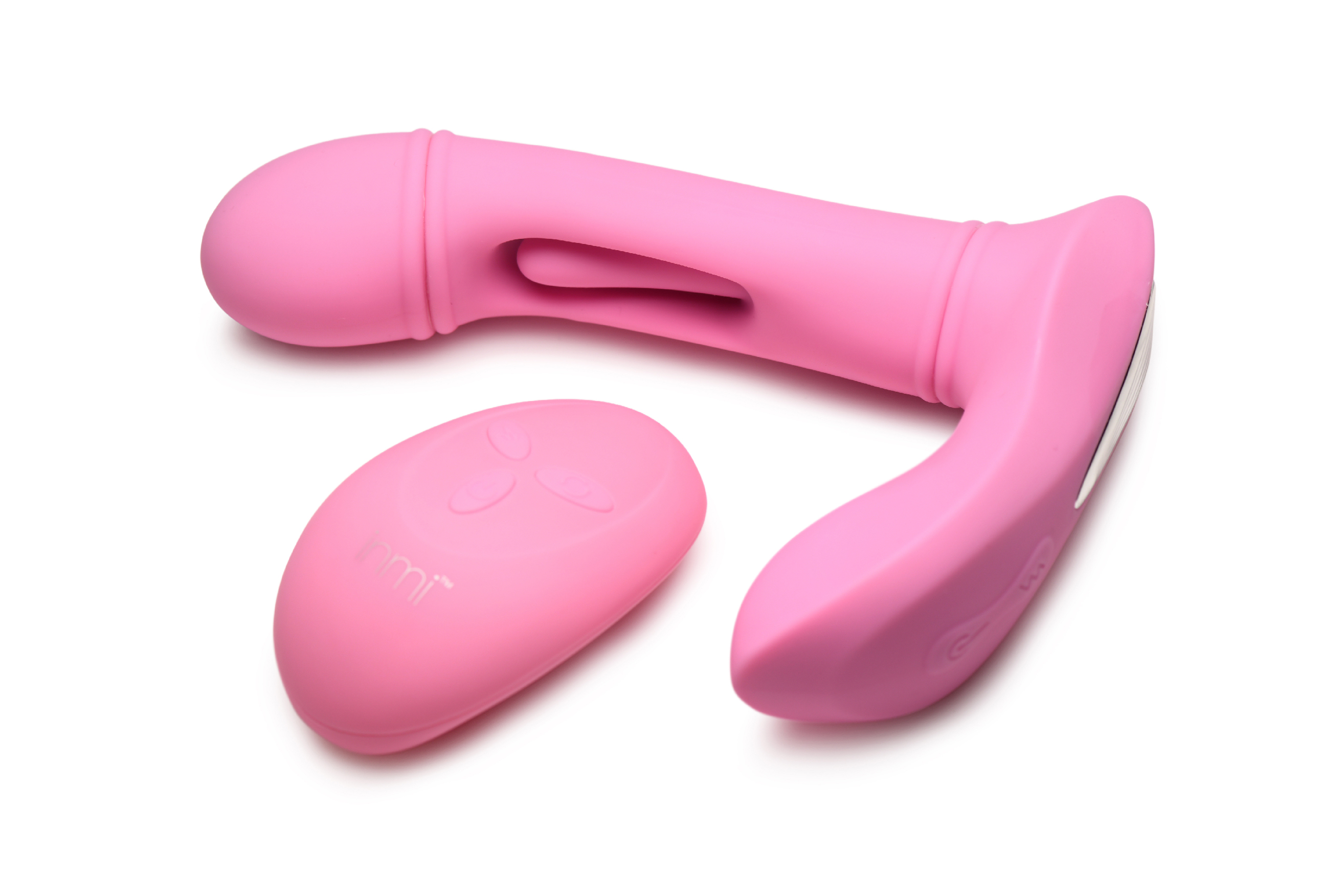 XR Brands - Flickers G-Flick Flicking G-Spot Vibrator with Remote - Vibrators - Silicone