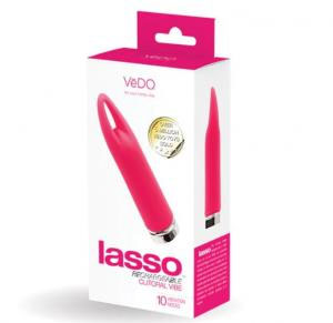 VeDO - VeDO Lasso Rechargeable Bullet Vibe Pink - Vibrators - Silicone