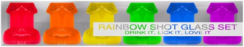 Kheper Games - Rainbow Shot Glass Set - Novelties & Games