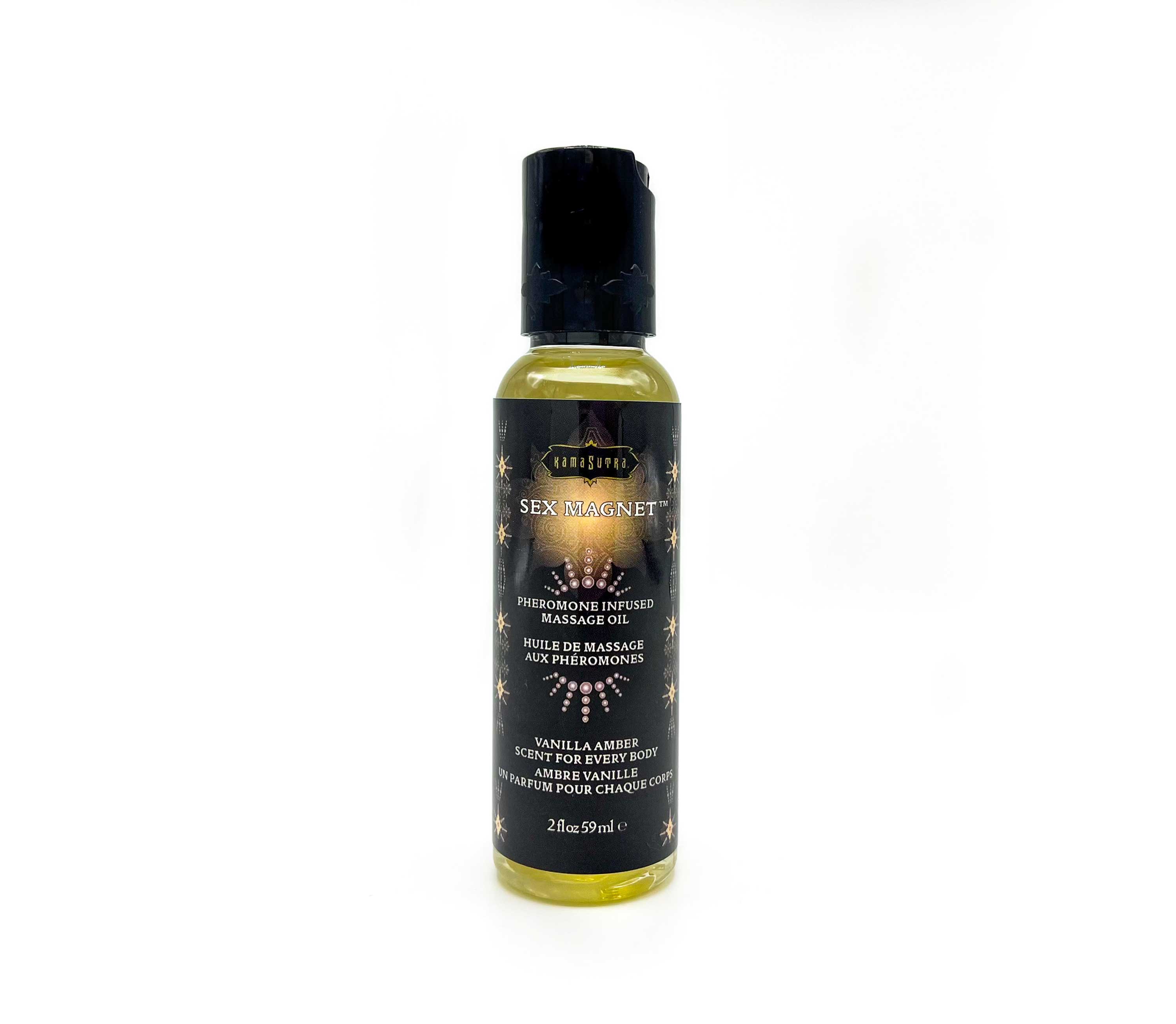 Kama Sutra - Sex Magnet Pheromone Massage Oil 2 Oz - Vanilla Amber - Bath & Body
