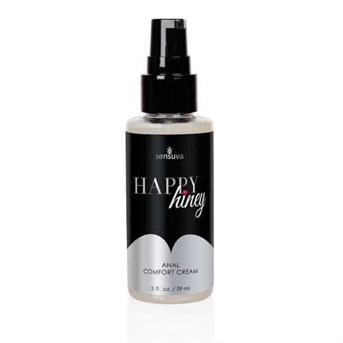 Sensuva - Happy Hiney Anal Comfort Cream - 2 Fl. Oz. - Lubricants, Creams & Glides