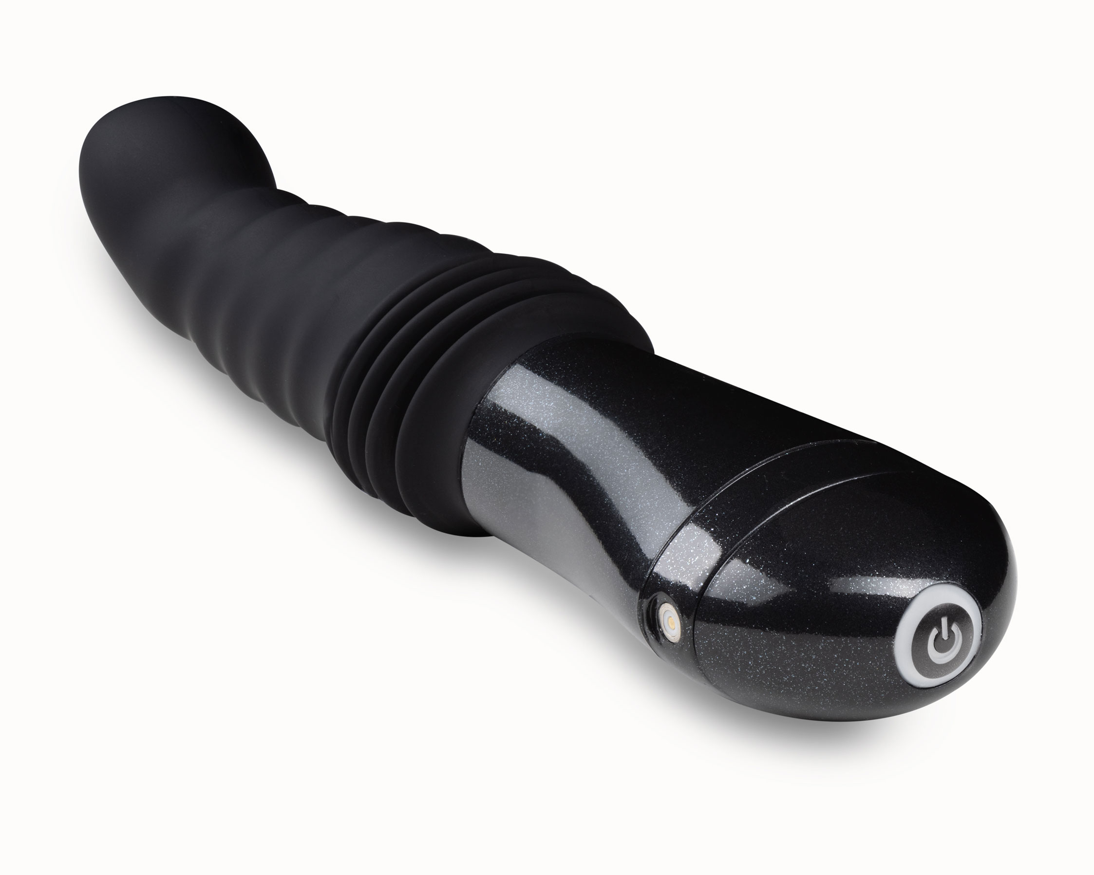 Blush - Temptasia - Lazarus - Thrusting Dildo - Black - Eco-Friendly
