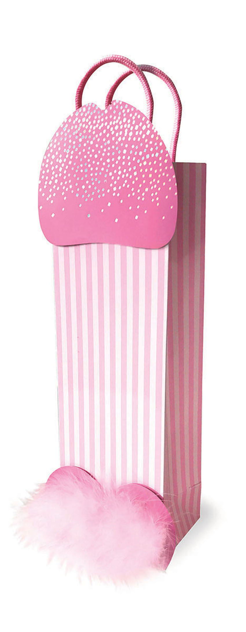 Little Genie - 3-D Sparkling Penis Gift Bag - Party Supplies