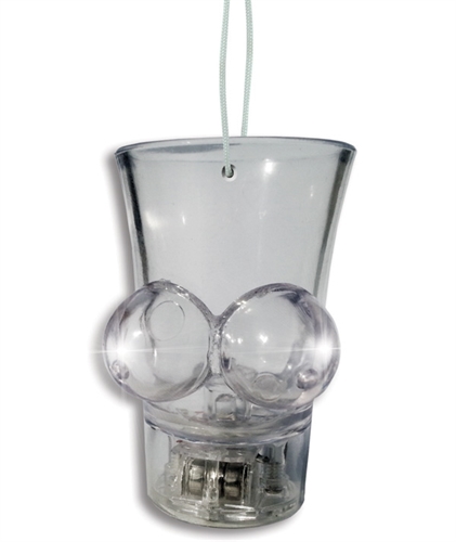Hott Products - Light Boobie Shot Glass - Bachelor & Bachelorette Items