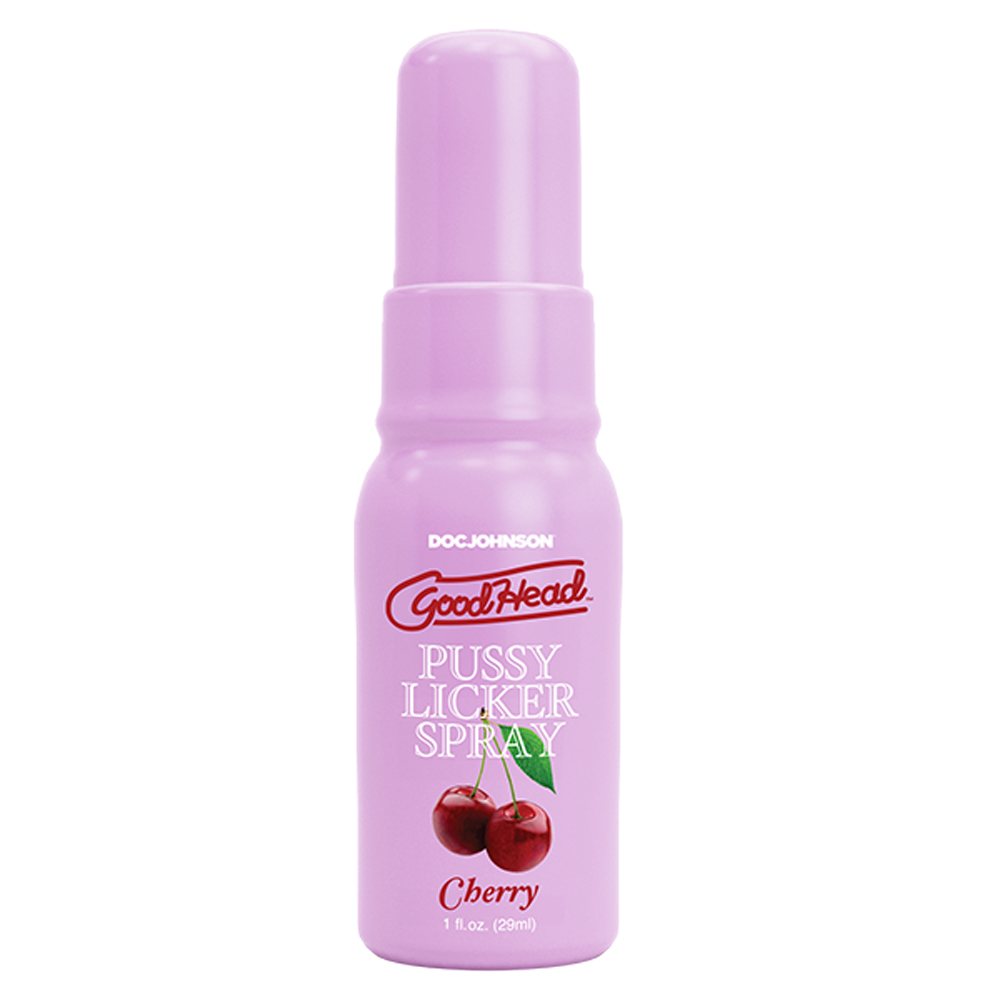 Doc Johnson - Goodhead Pussy Licker Spray Cherry 1 Fl Oz - Edible