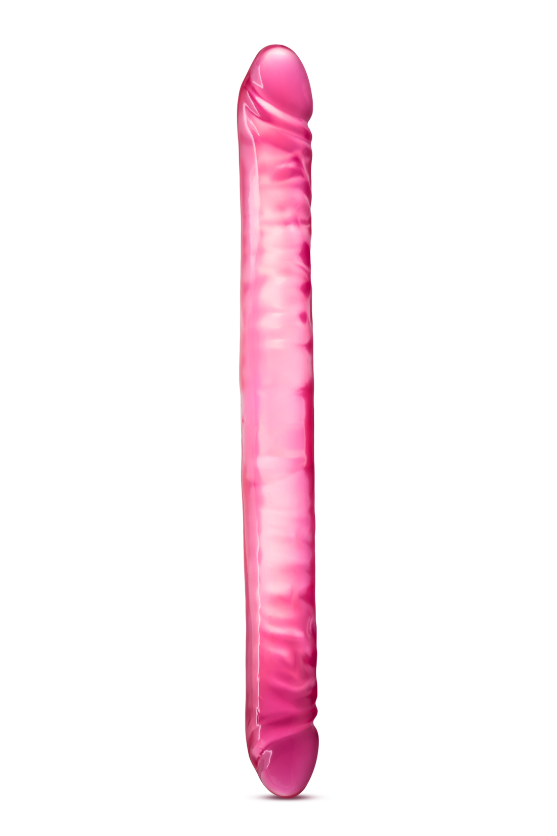 Blush - B Yours 18 in. Double Dildo Pink - Dildos - PVC