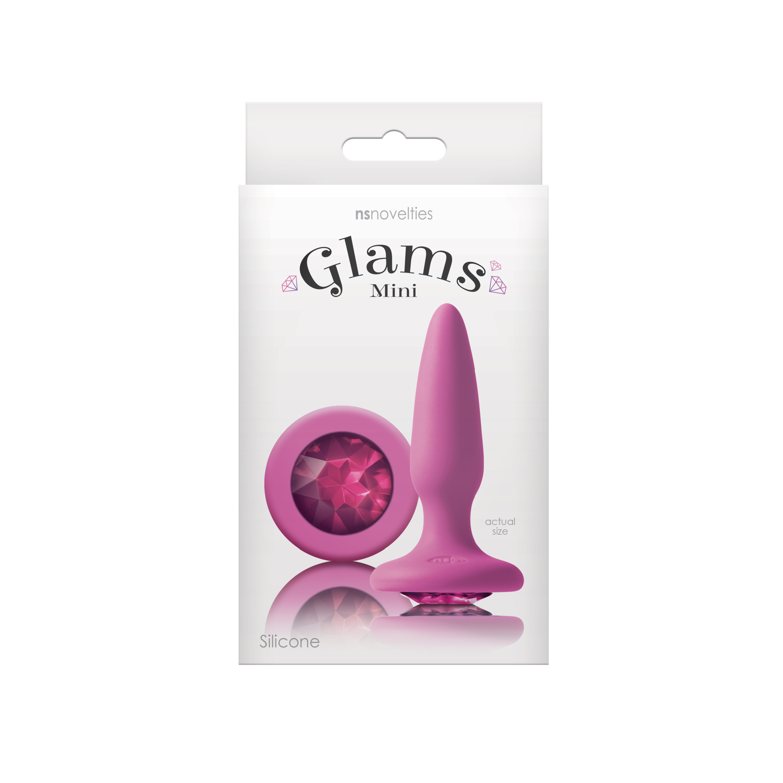 nsnovelties - Glams Mini - Pink Gem - Anal Toys & Stimulators