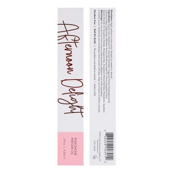 Classic Brands - Afternoon Delight - Perfume With Pheromones - Tropical Floral 3 Oz - Bath & Body