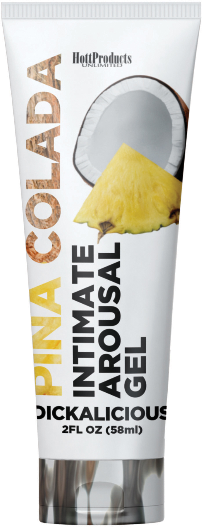 Hott Products - Dickalicious - Pina Colada - 2 Fl. Oz. - Lubricants, Creams & Glides