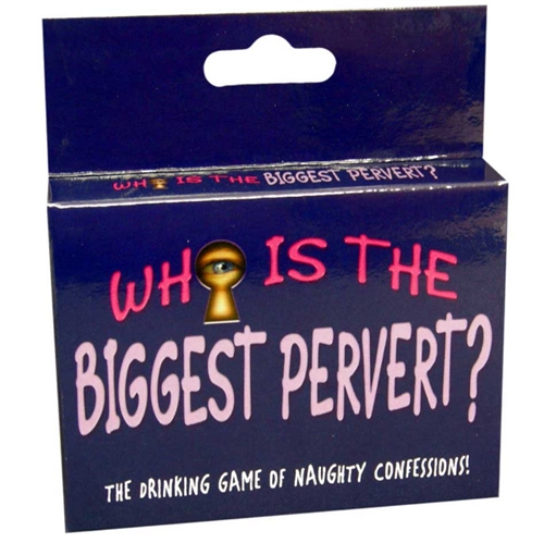 Kheper Games - Who Is the Biggest Pervert? - Card Game - Novelties & Games