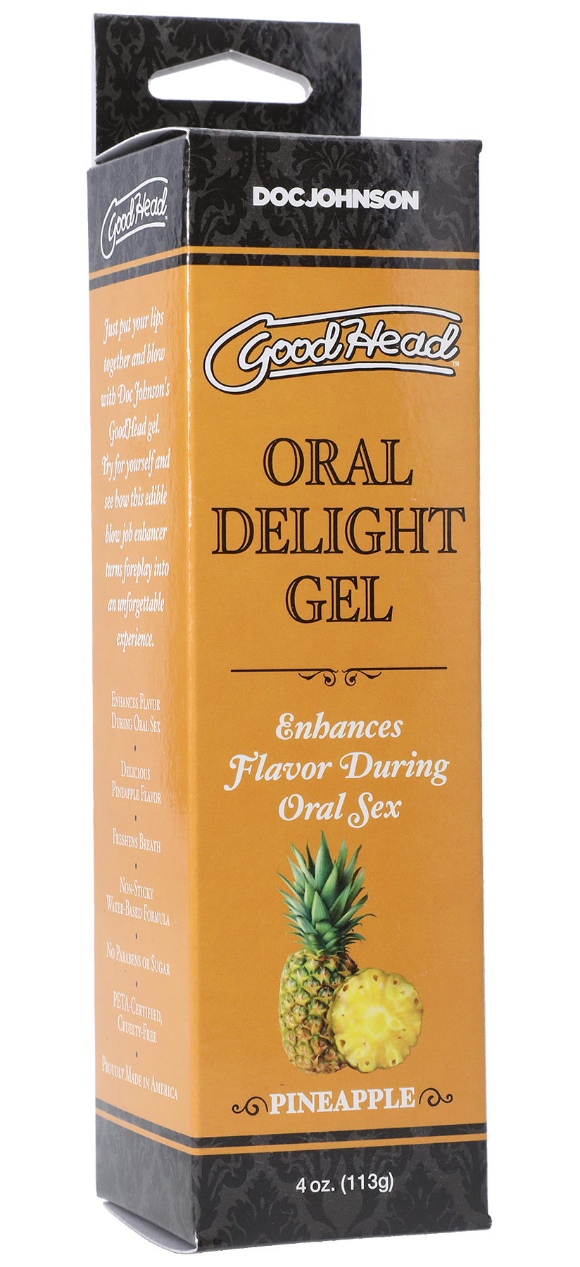 Doc Johnson - Goodhead - Oral Delight Gel - Pineapple - 4 Oz. - Edible