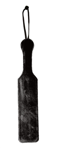 Sportsheets - Sportsheets Dual-Sided Leather & Fur Paddle - Bondage & Fetish Toys - Leather