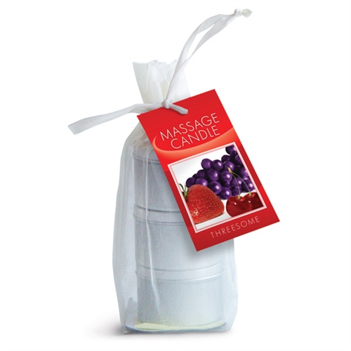 Earthly Body - Edible Candle Threesome 3 Pcs in a Bag - Bath & Body