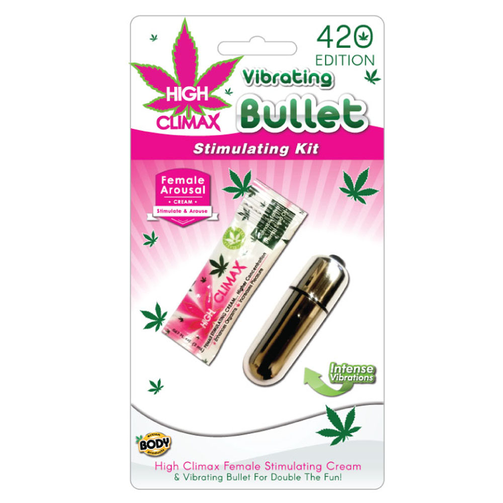 Body Action - High Climax Vibrating Bullet Stimulating Kit - Lubricants, Creams & Glides