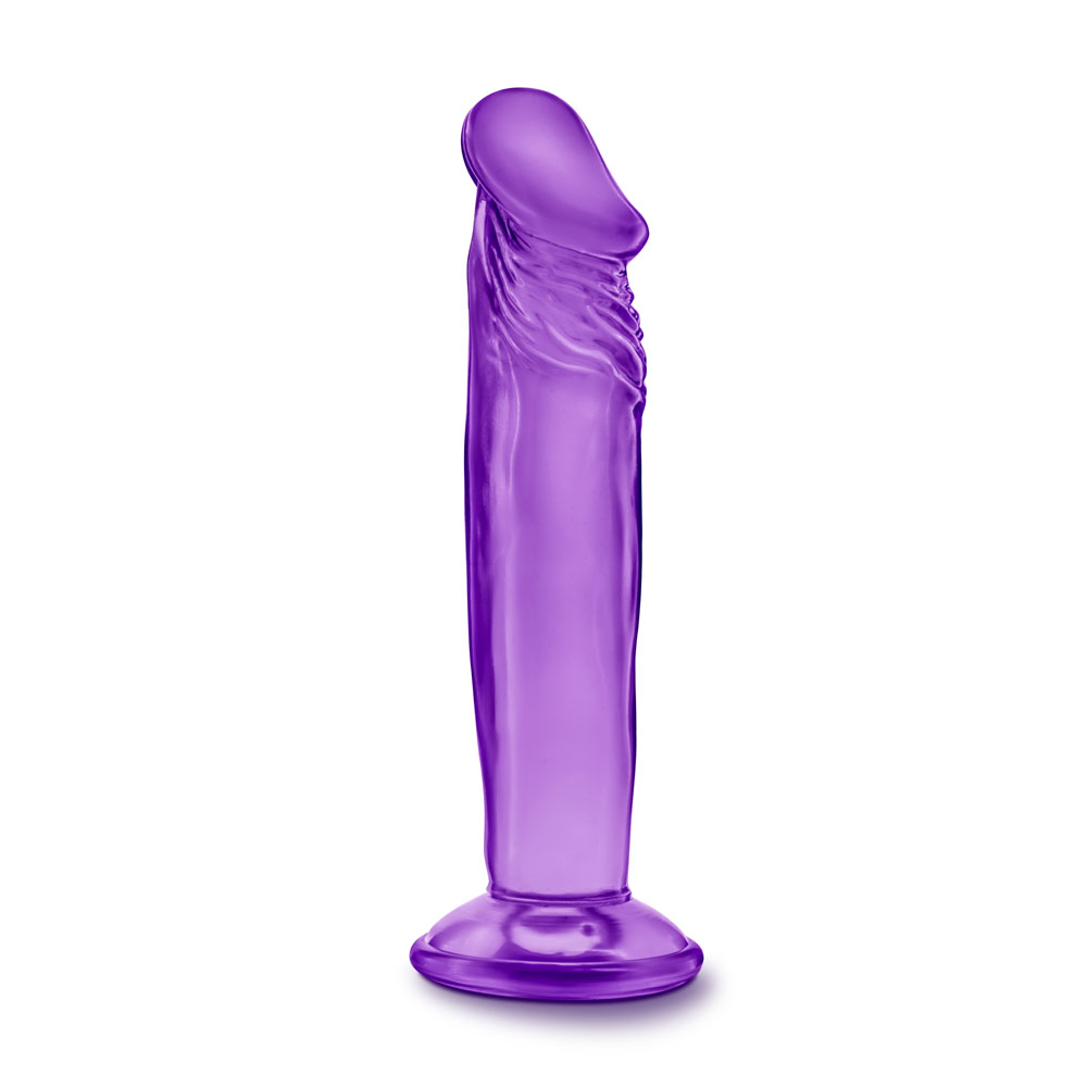 Blush - B Yours Sweet n'' Small 6.5 in. Dildo Purple - Dildos - PVC