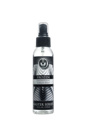 XR Brands - Frozen Deep Throat Desensitizing Spray 4 Oz - Lubricants, Creams & Glides