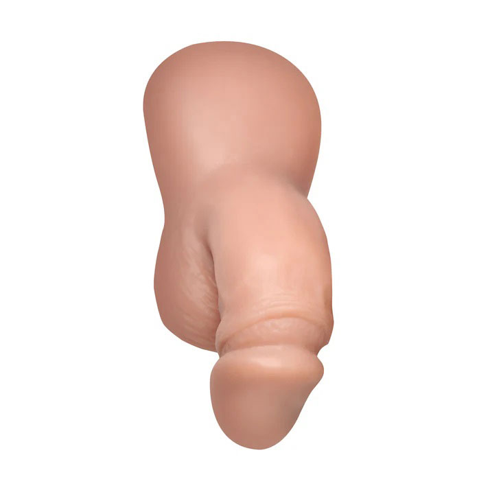 XR Brands - 3.6" Silicone Packer Dildo - Light - Dildos & Dongs
