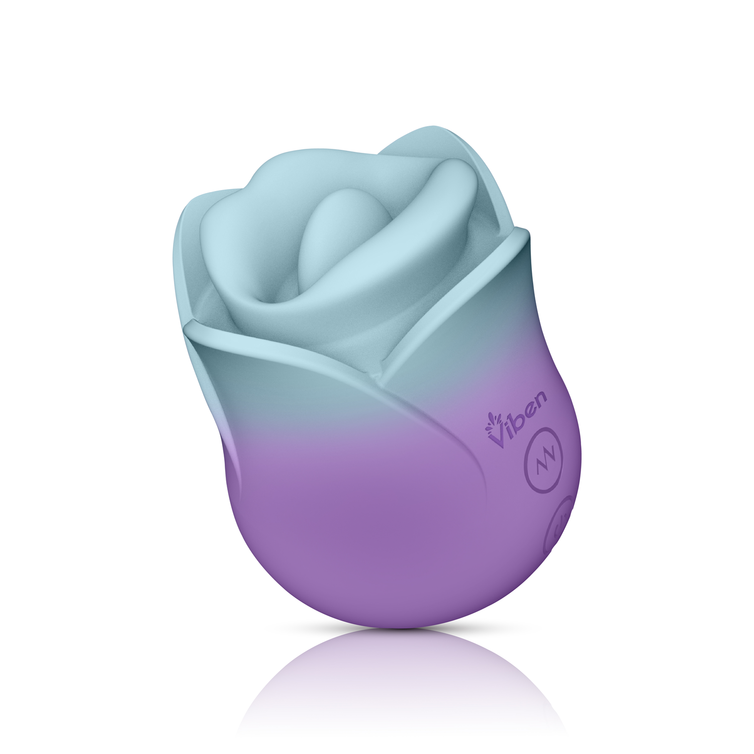 Viben - Succubus Vibrating Kissing Rose - Pixie Dust - Eco-Friendly